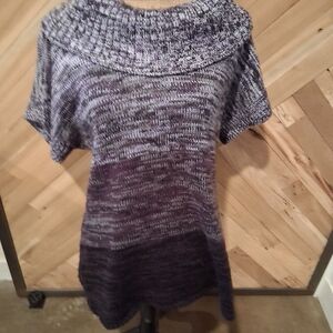 Karen Scott Multitone Cowl Neck Sweater